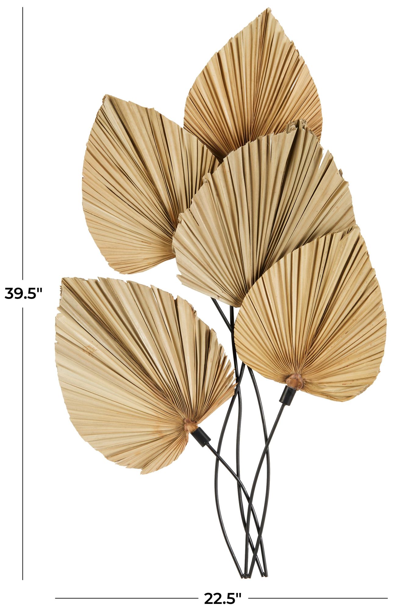 Image 7 Brown Rattan Traditional Wall Decor, 23" x 3" x 40" more views