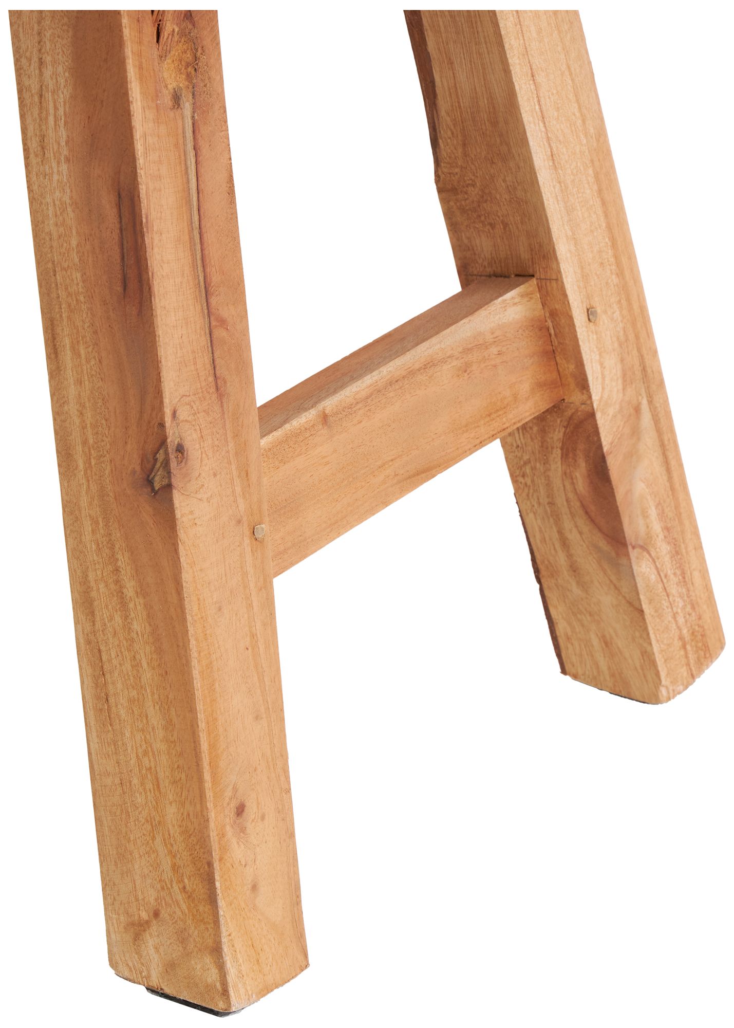 Image 3 Brown Reclaimed Wood Rustic Bench, 47" x 14" x 19" more views