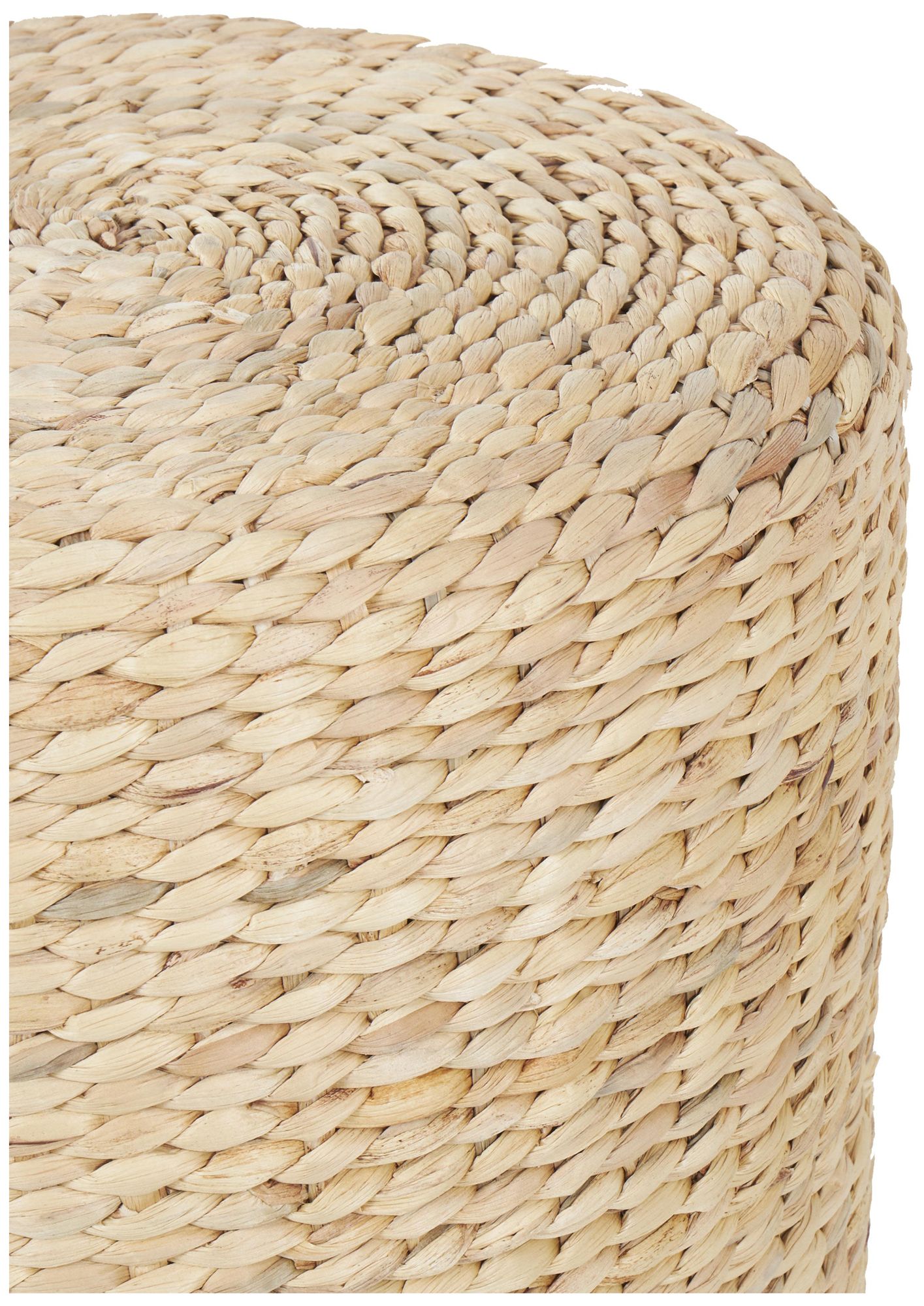 Image 3 Brown Seagrass Bohemian Accent Table, 16 more views