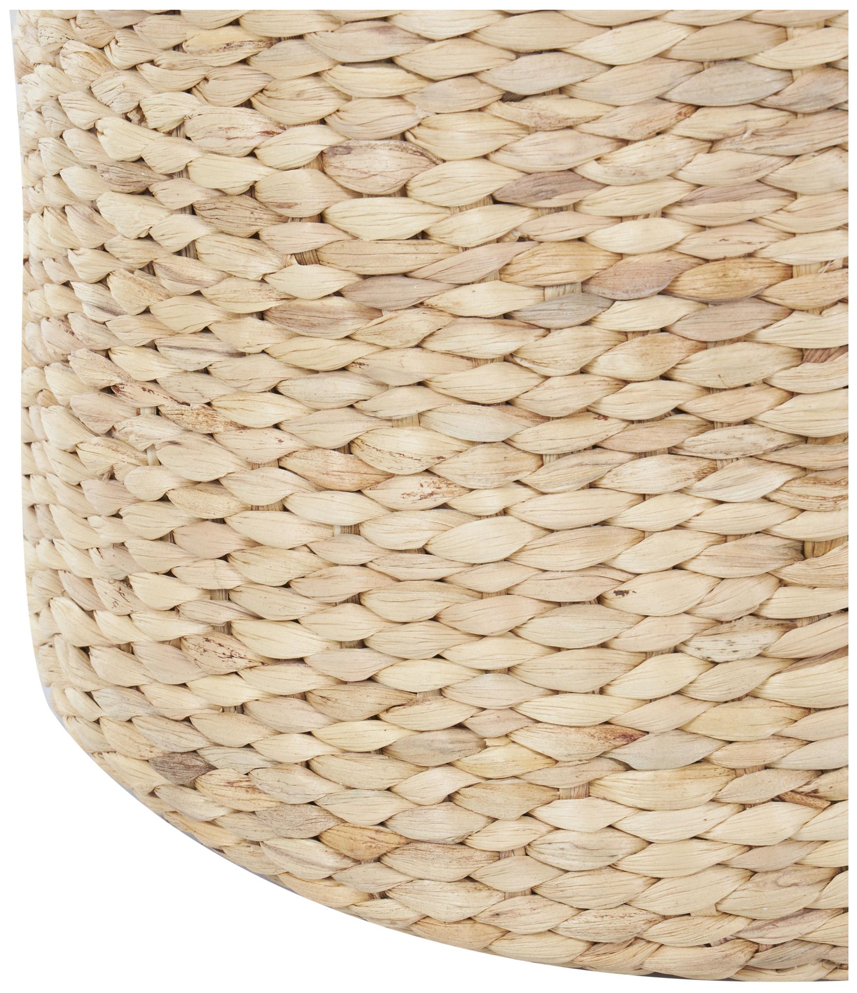 Image 4 Brown Seagrass Bohemian Accent Table, 16 more views