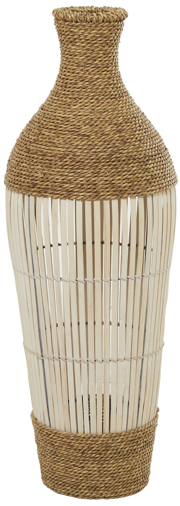 Thumbnail4 of Brown Seagrass Bohemian Vase, 11" x 11" x 32" more views