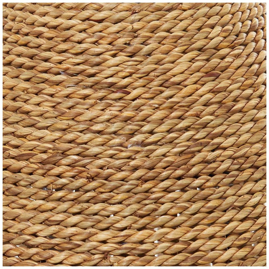 Brown Seagrass Bohemian Vase, 11" x 11" x 32"