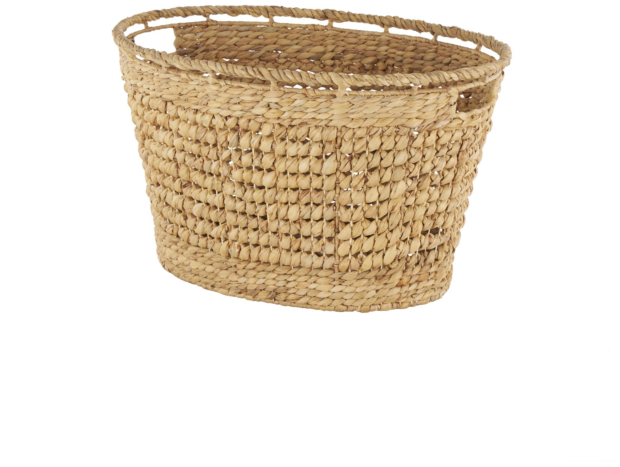 Image 5 Brown Seagrass Natural Storage Basket, 30" x 21" x 17" more views