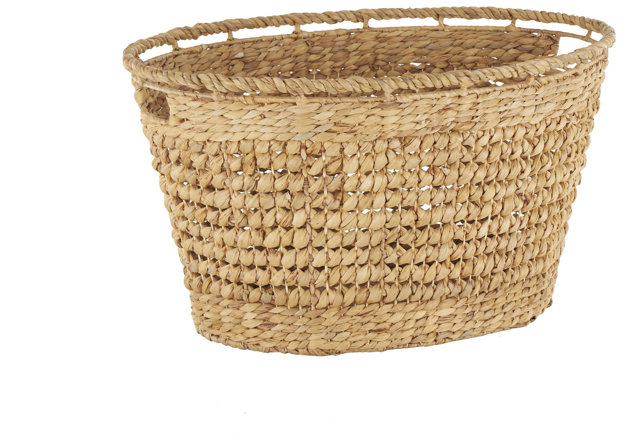 Image 6 Brown Seagrass Natural Storage Basket, 30" x 21" x 17" more views