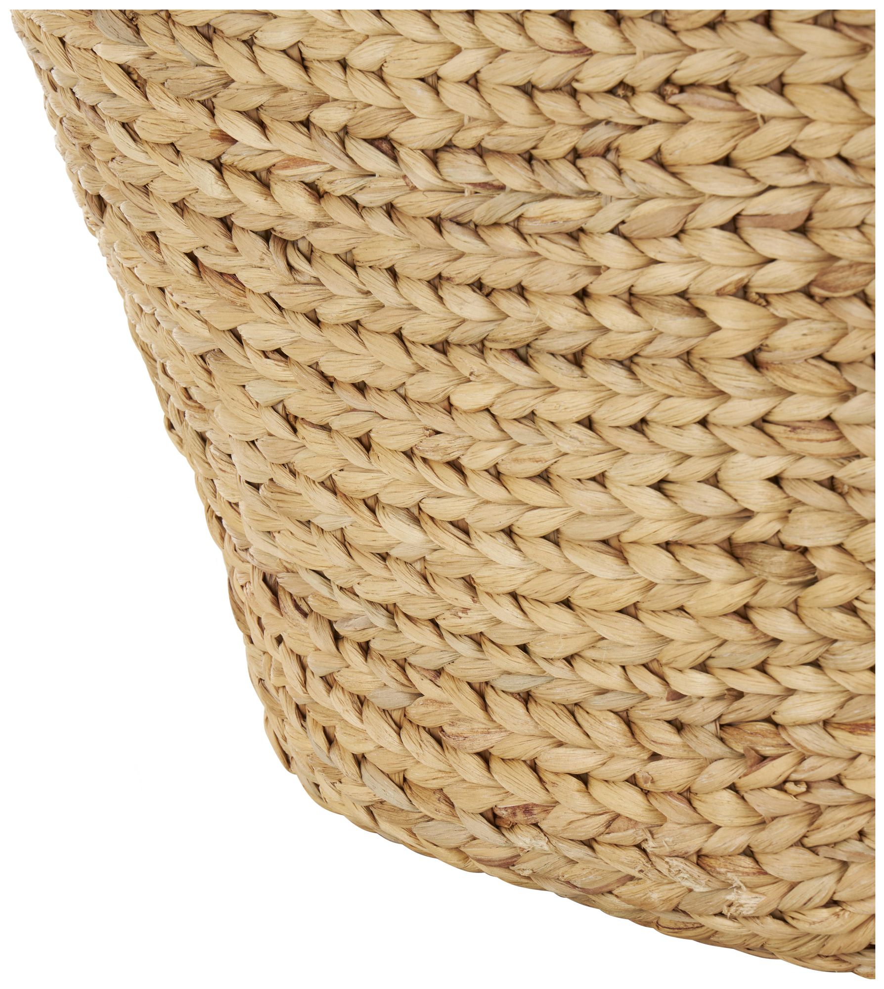 Image 3 Brown Seagrass Natural Storage Basket, 31" x 19" x 19" more views