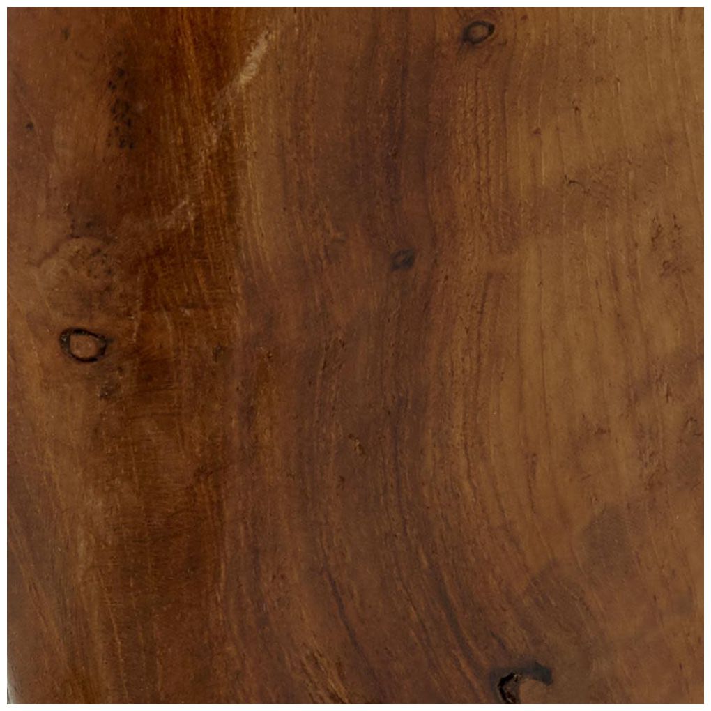 Brown Teak Wood Coastal Sculpture, S/3 20", 17", 13"H