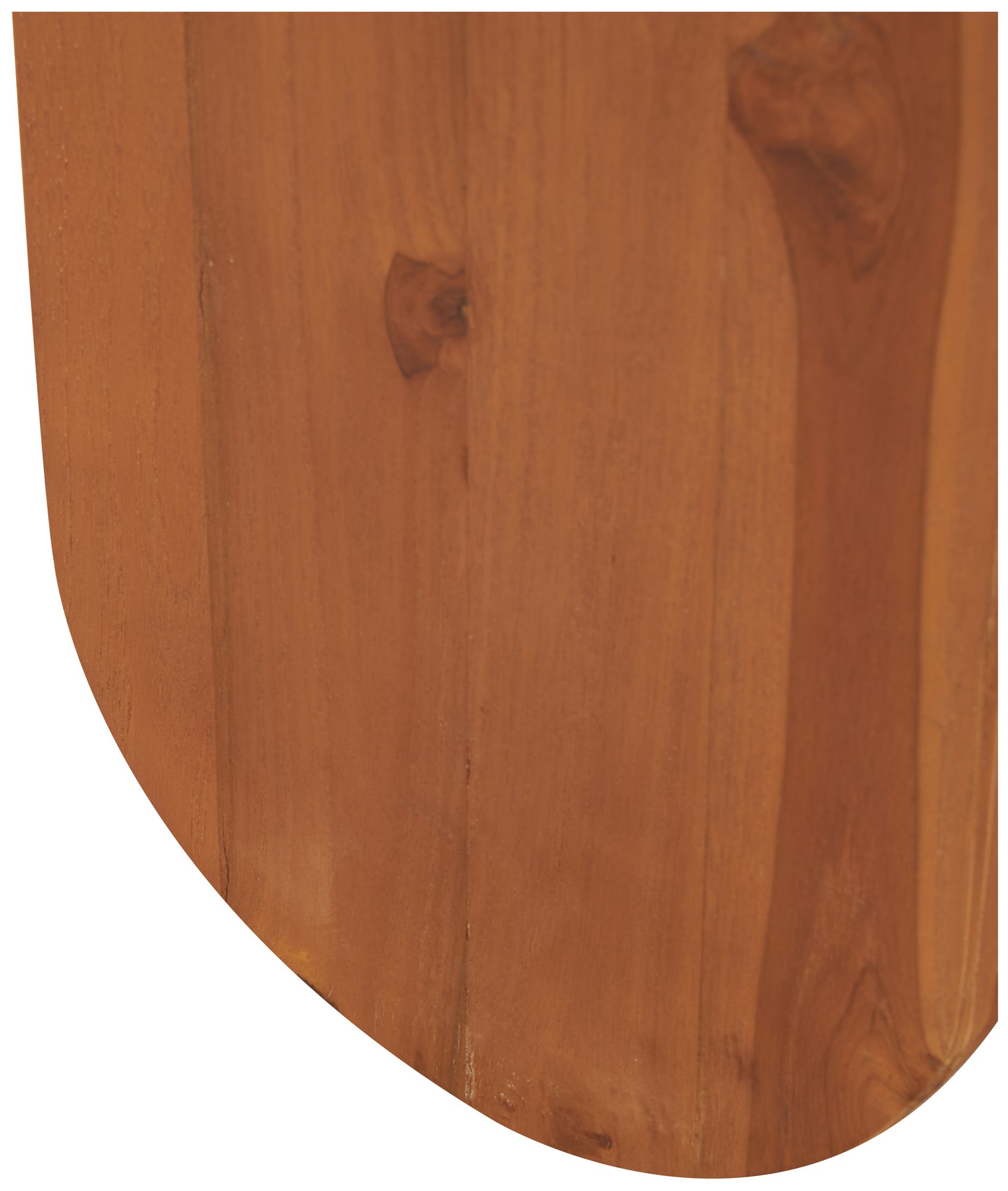 Image 3 Brown Teak Wood Traditional Accent Table more views