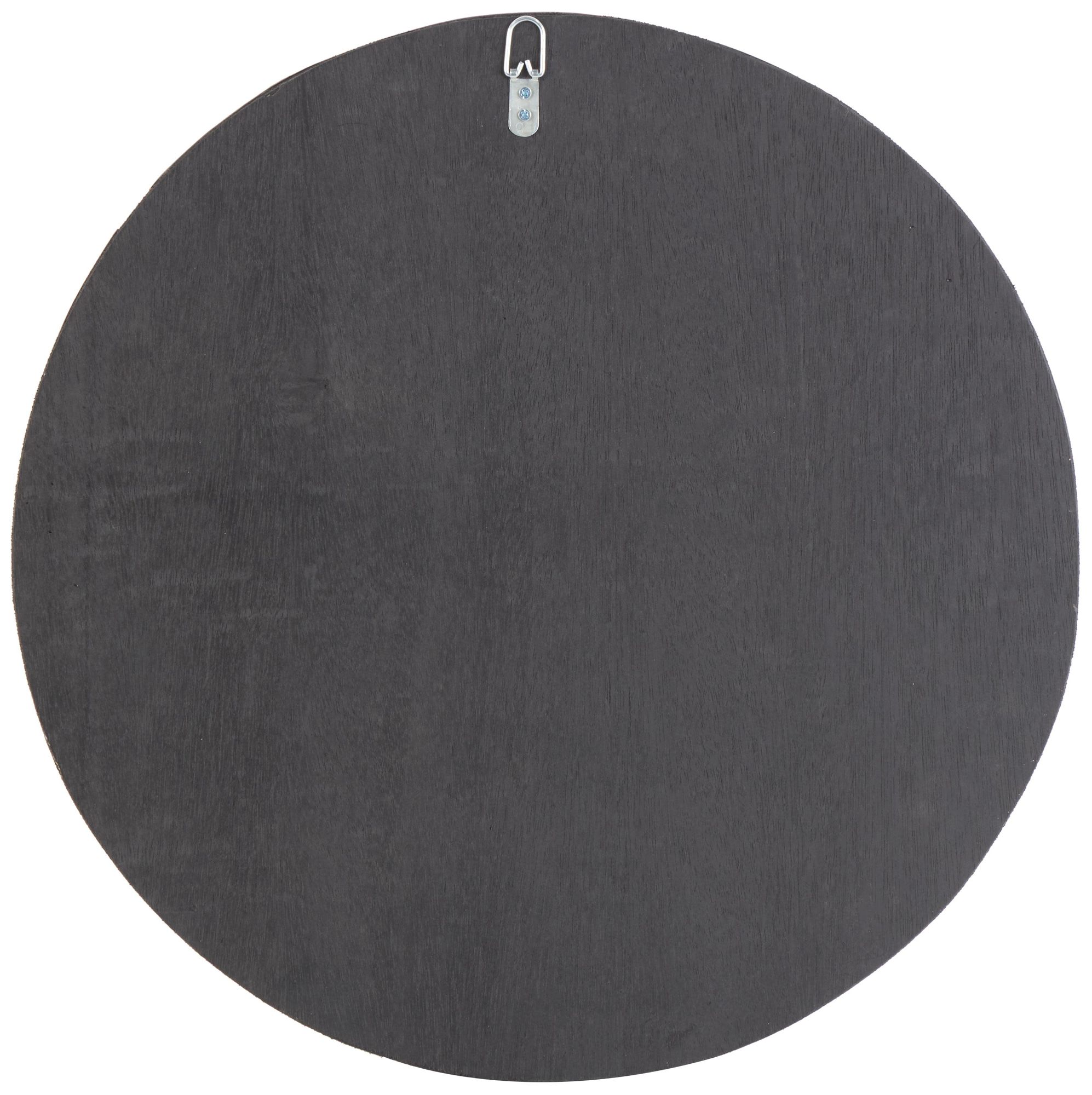 Image 5 Brown Teak Wood Traditional Wall Decor, 24" x 1" x 24" more views