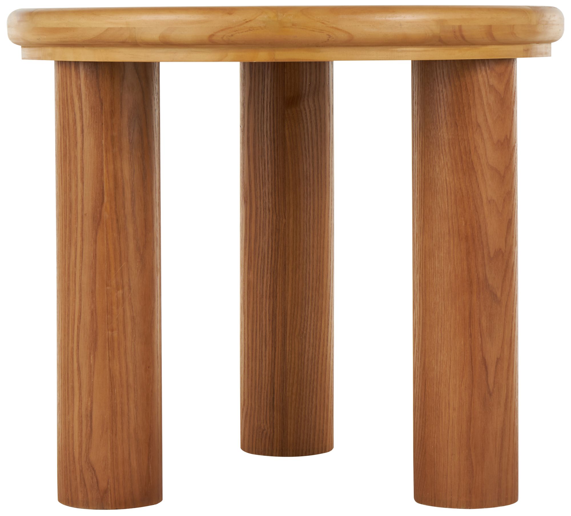 Image 6 Brown Wood Bohemian Coffee Table, 24" x 24" x 21" more views