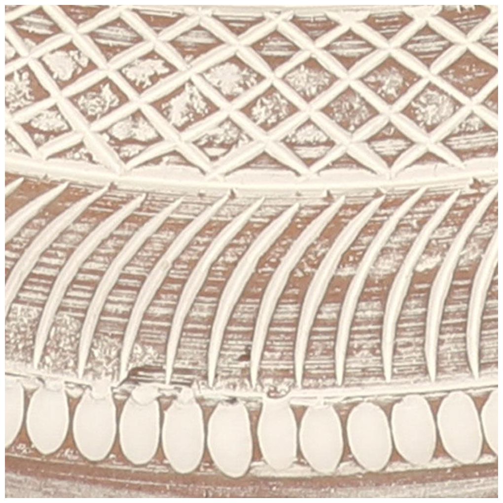 Image 7 Brown Wood Bohemian Wall Mirror, 48" x 2" x 48" more views