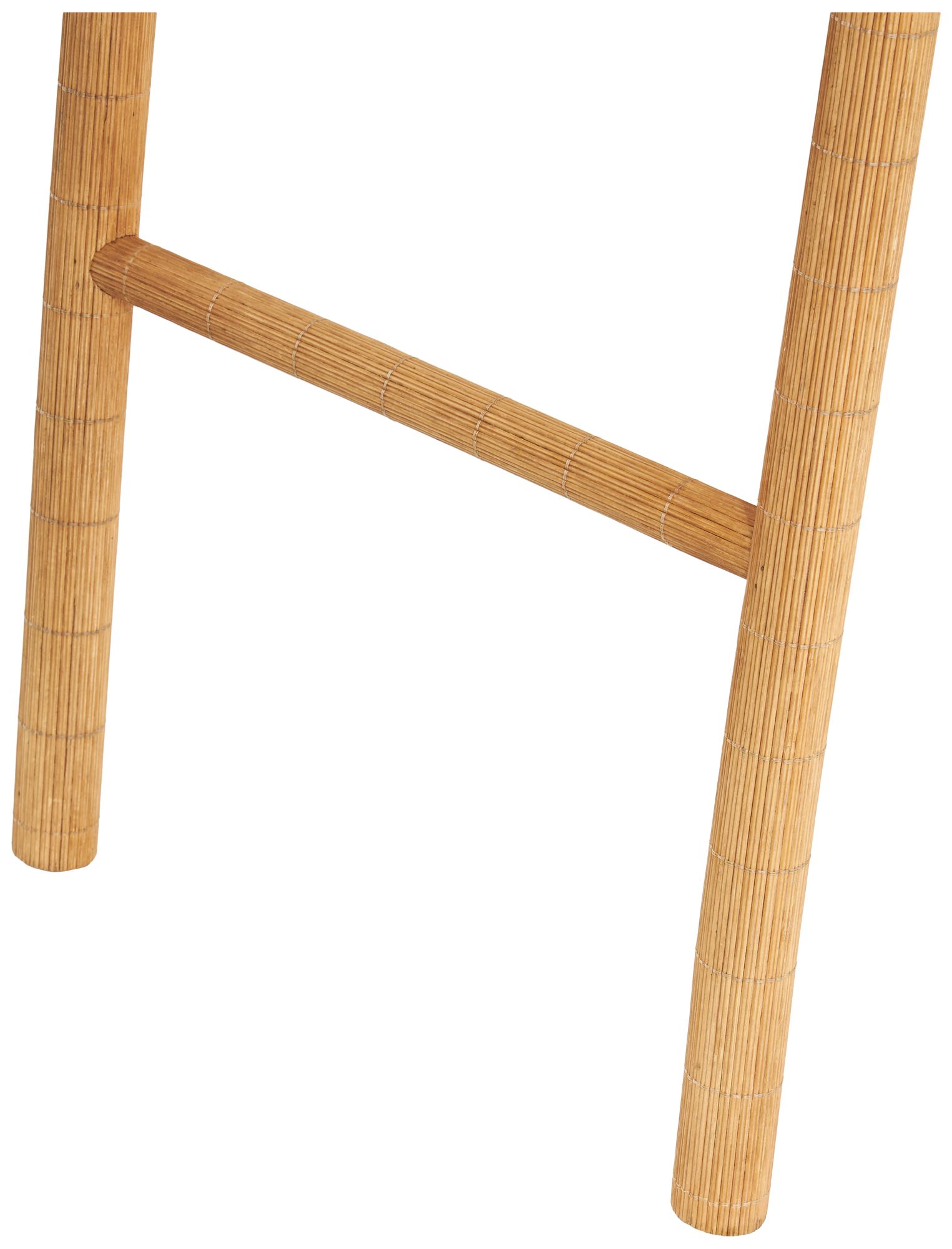 Image 3 Brown Wood Coastal Ladder, 17" x 2" x 71" more views