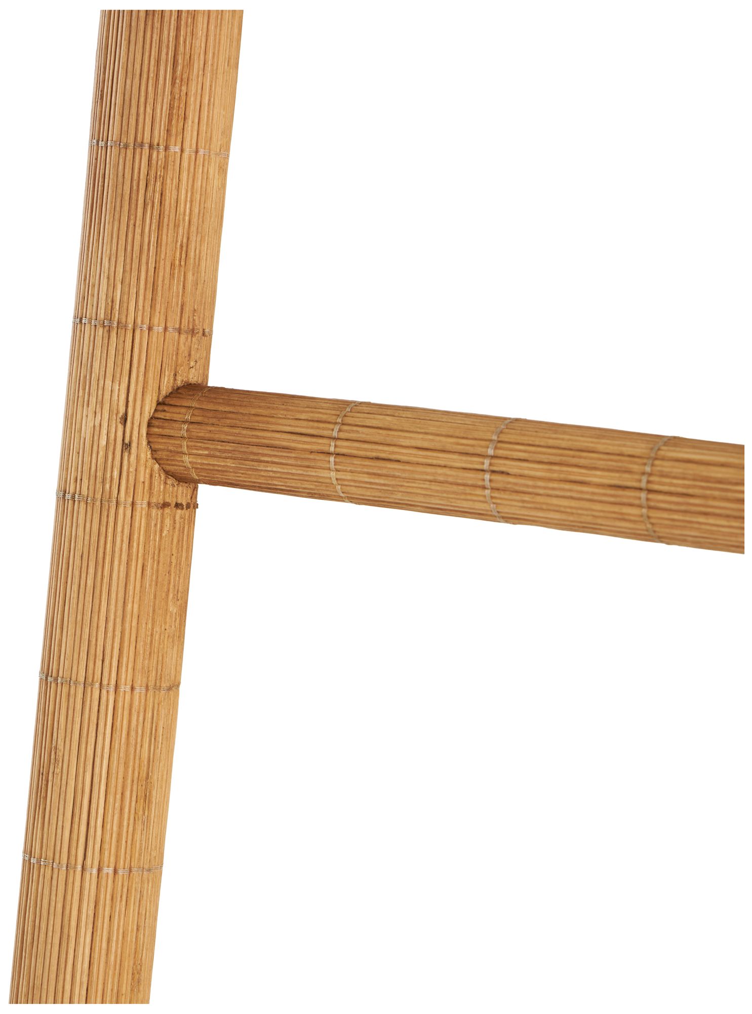 Image 4 Brown Wood Coastal Ladder, 17" x 2" x 71" more views