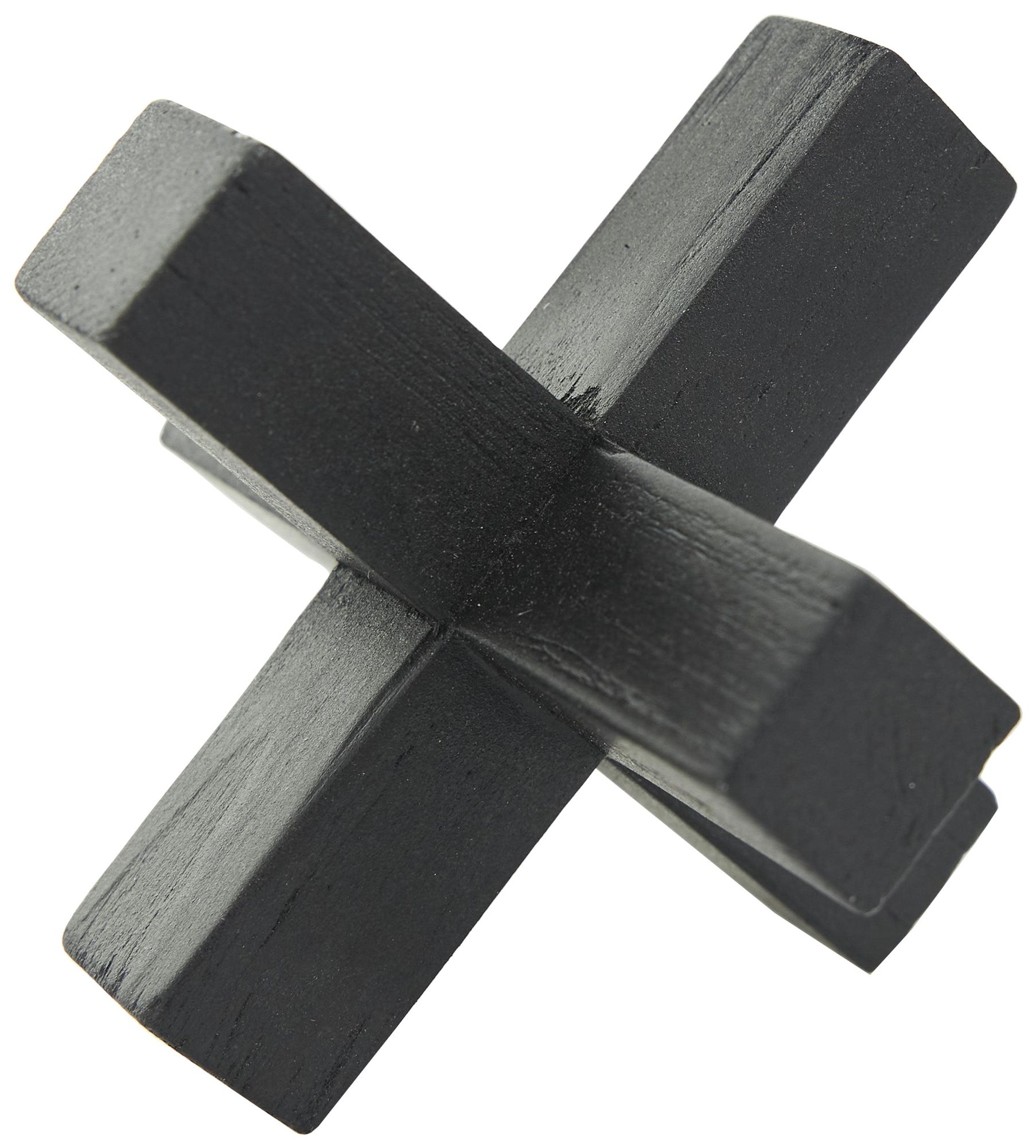 Image 6 Brown Wood Contemporary Game Set, 12" x 12" x 4" more views