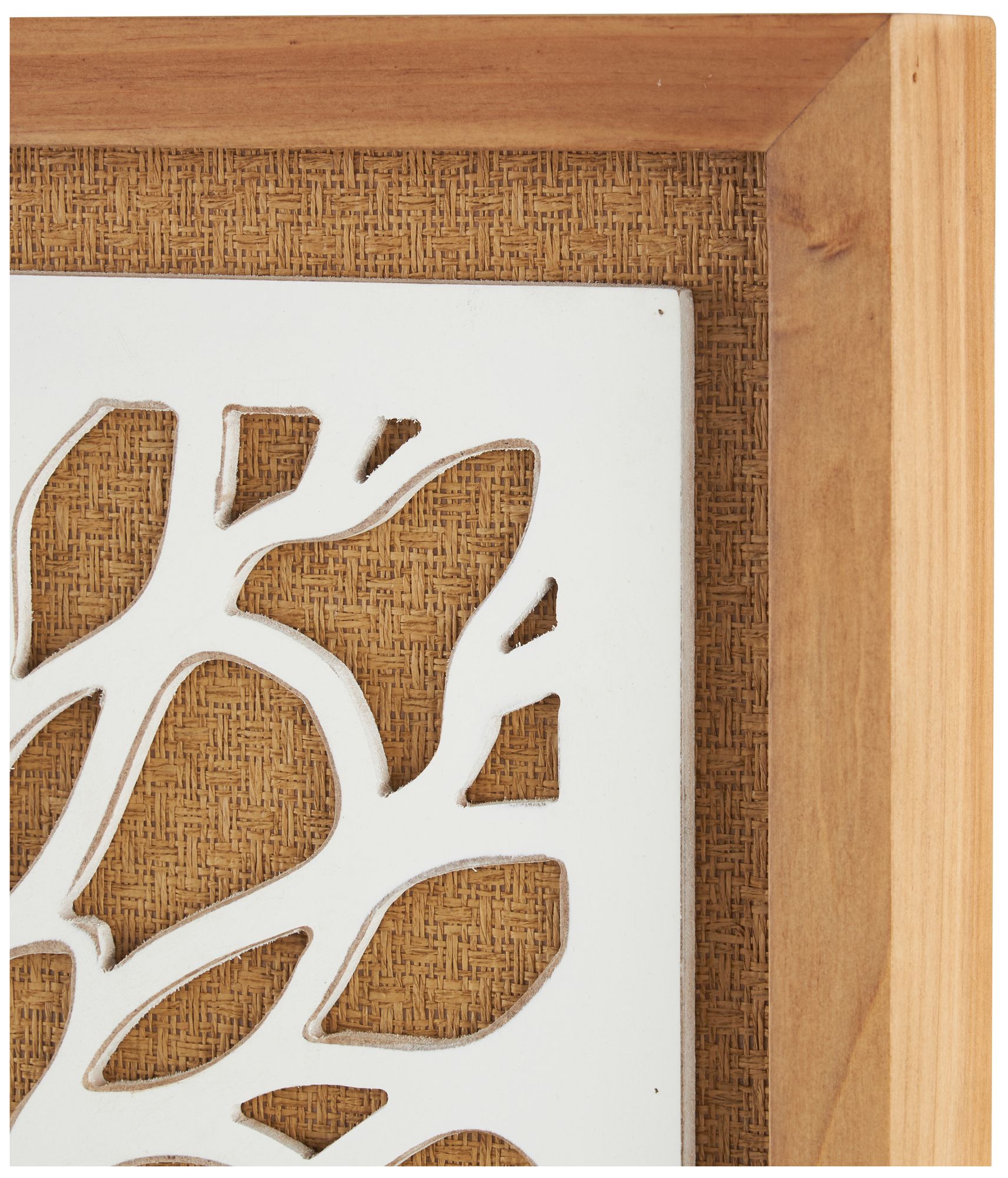 Image 4 Brown Wood Contemporary Wall Clock, 32" x 2" x 32" more views