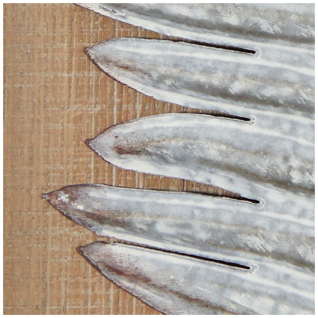 Brown Wood Contemporary Wall Decor, S/2 15"W, 20"H