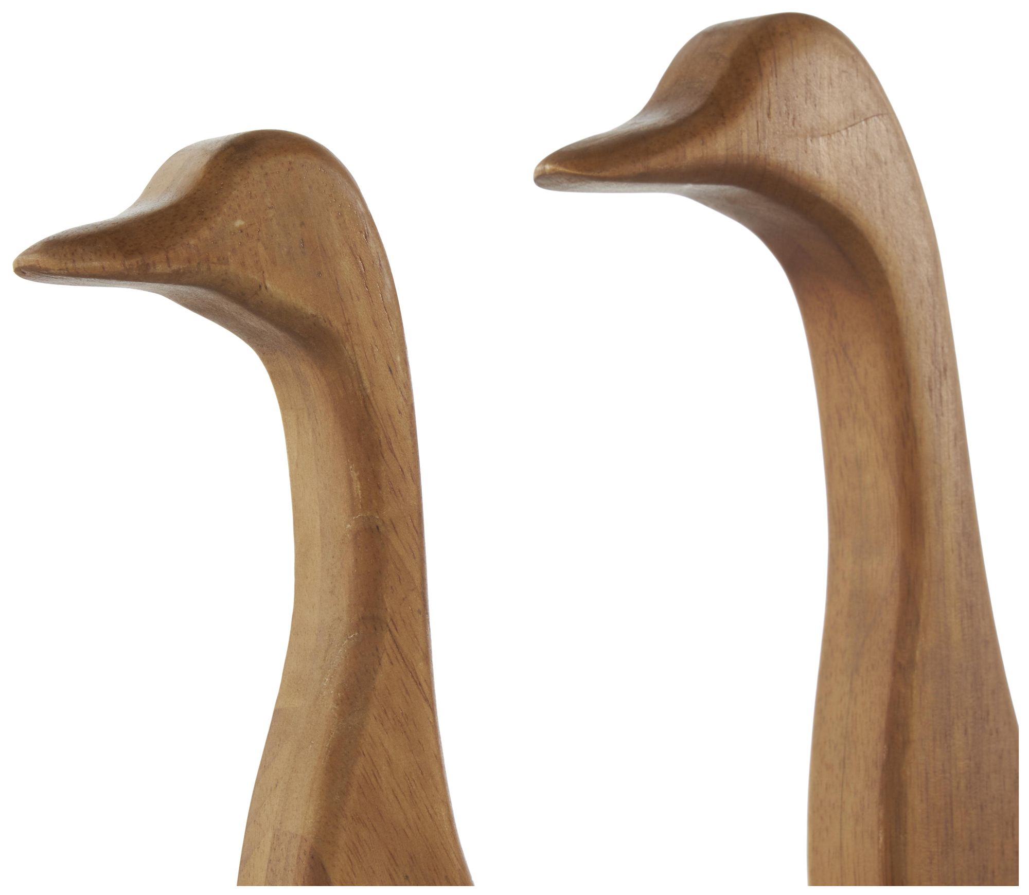 Image 3 Brown Wood Farmhouse Garden Sculpture, S/2 13", 12"H more views