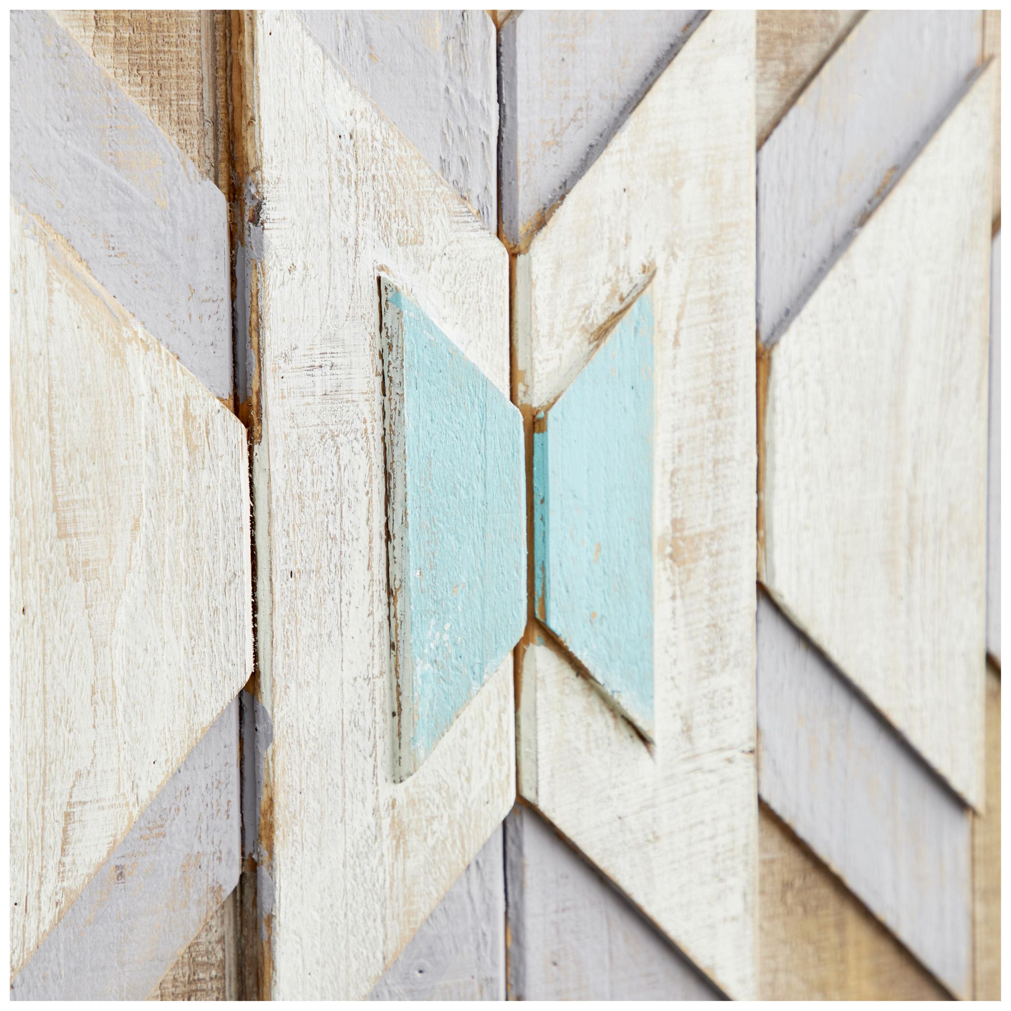 Image 3 Brown Wood Farmhouse Wall Decor, 20" x 2" x 20" more views