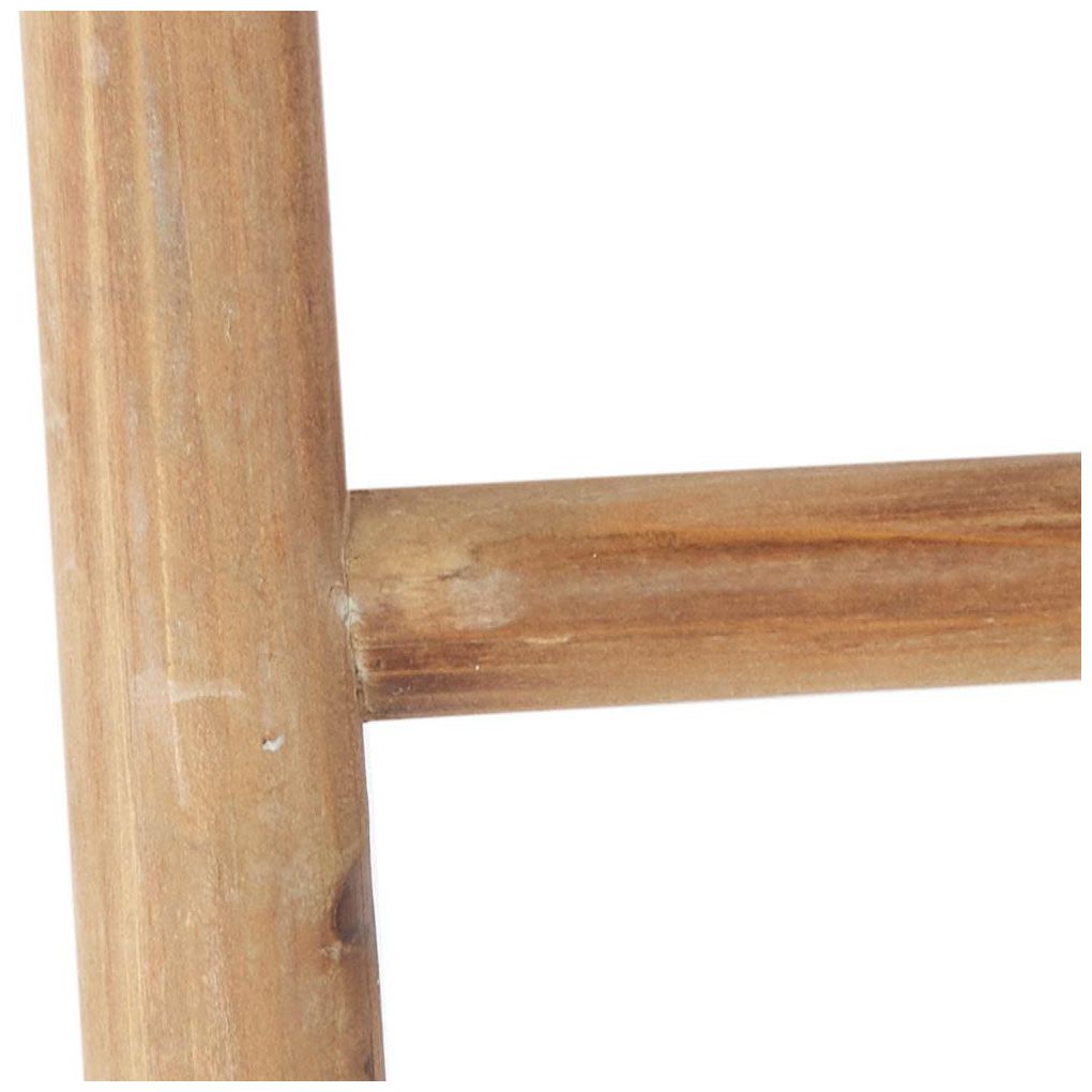 Brown Wood Industrial Ladder, S/2 71", 62"H