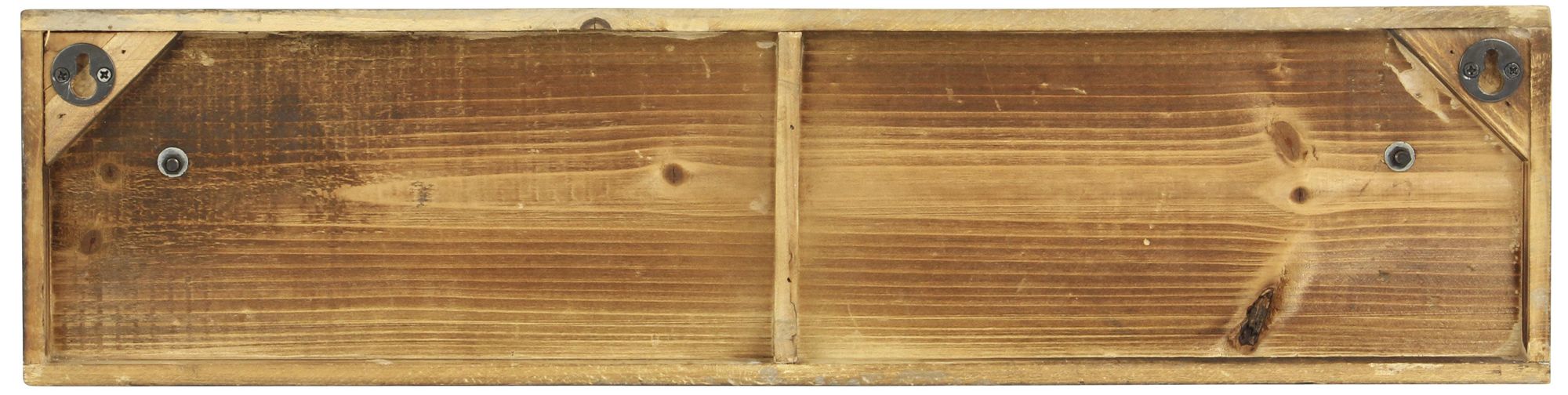 Image 4 Brown Wood Industrial Wall Hook, 24" x 4" x 6" more views