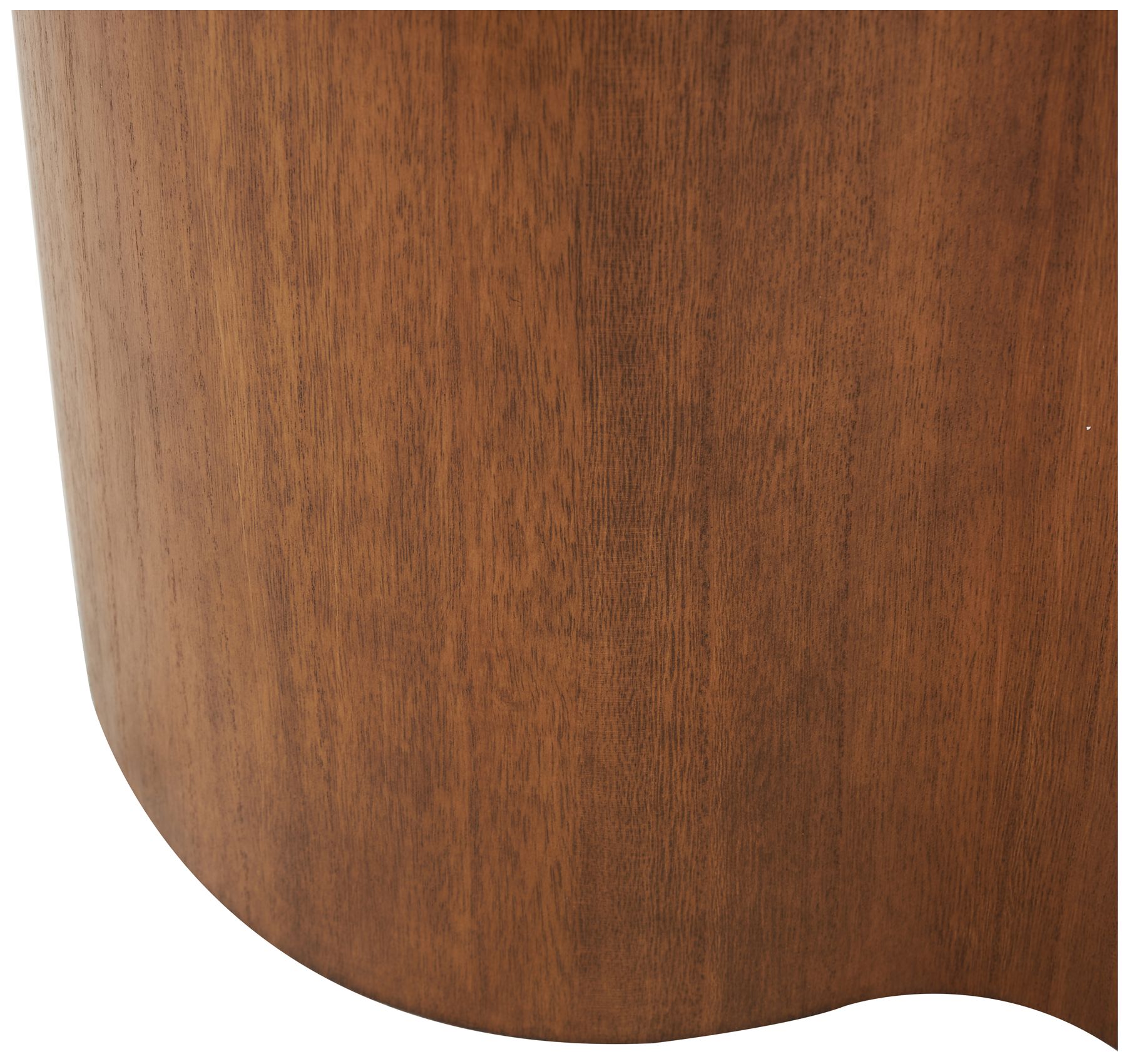 Image 3 Brown Wood Modern Accent Table, 22" x 13" x 22" more views