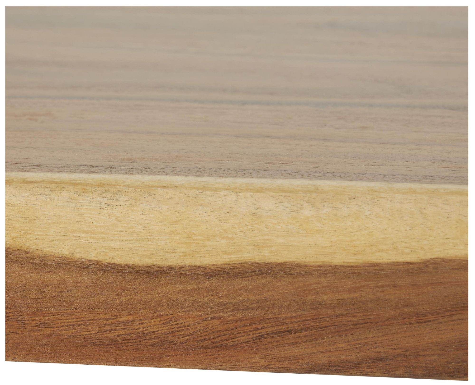 Image 2 Brown Wood Natural Dining Table, 79" x 42" x 30" more views