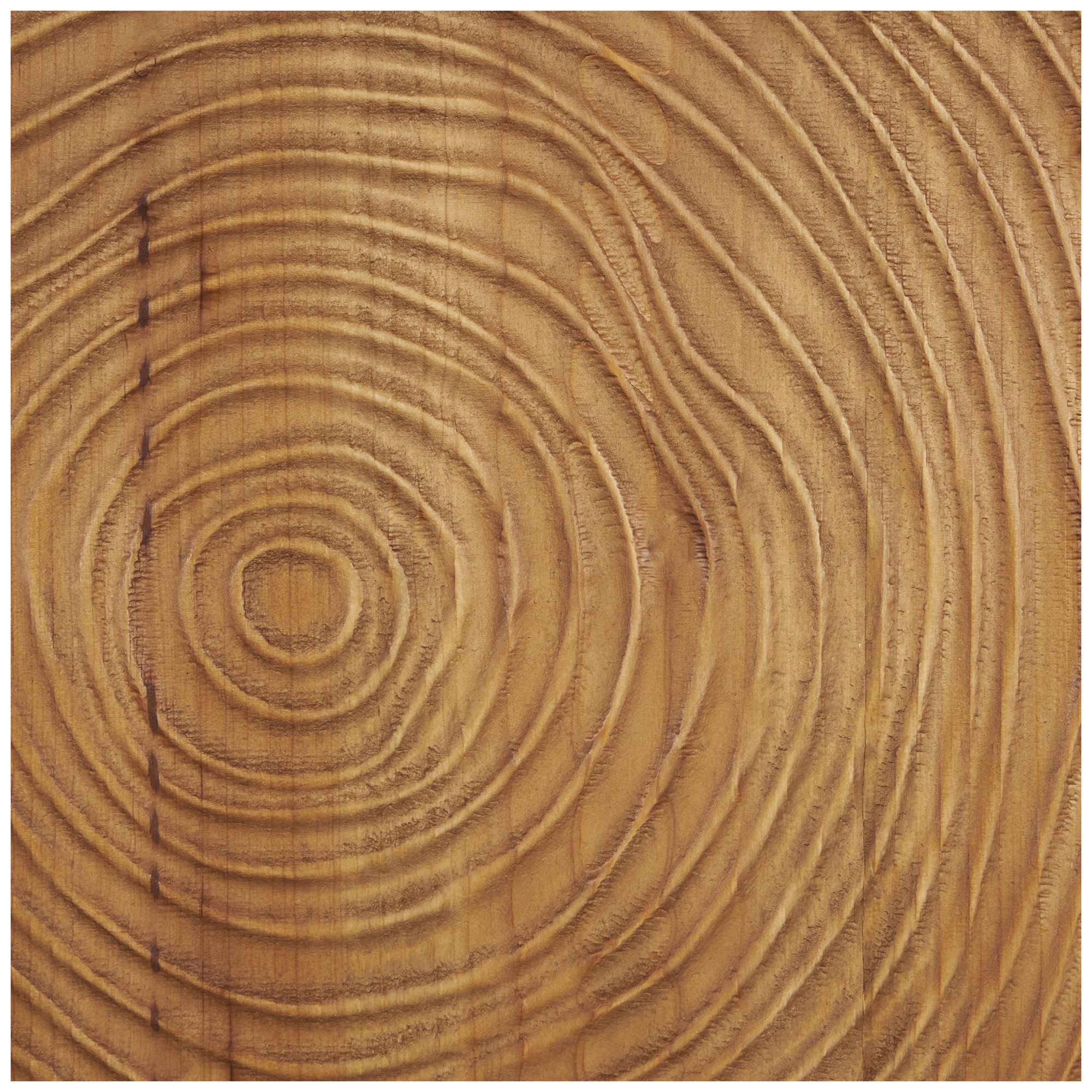 Image 4 Brown Wood Natural Wall Decor, 47" x 2" x 47 more views