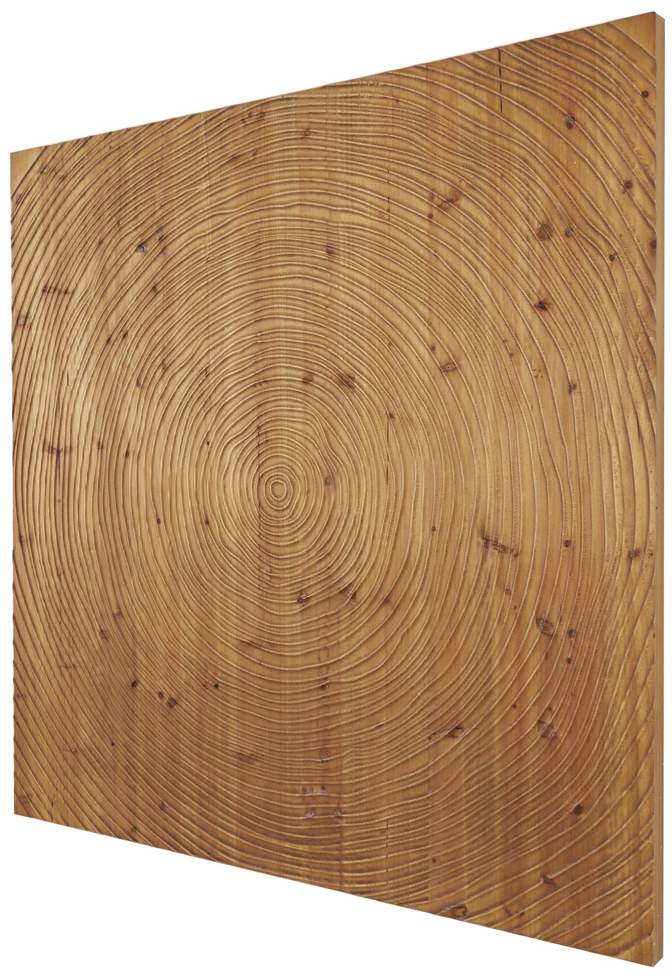 Image 6 Brown Wood Natural Wall Decor, 47" x 2" x 47 more views