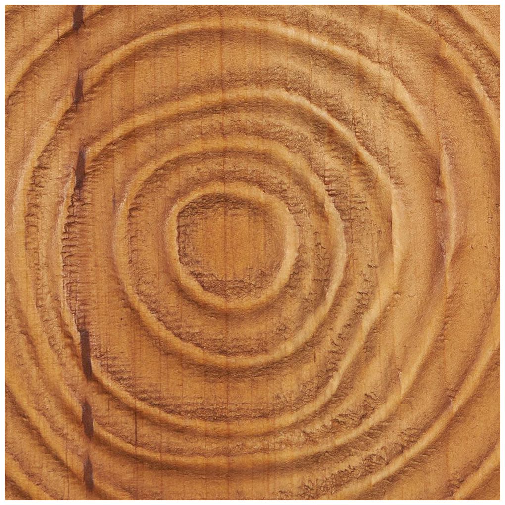 Brown Wood Natural Wall Decor, 47" x 2" x 47