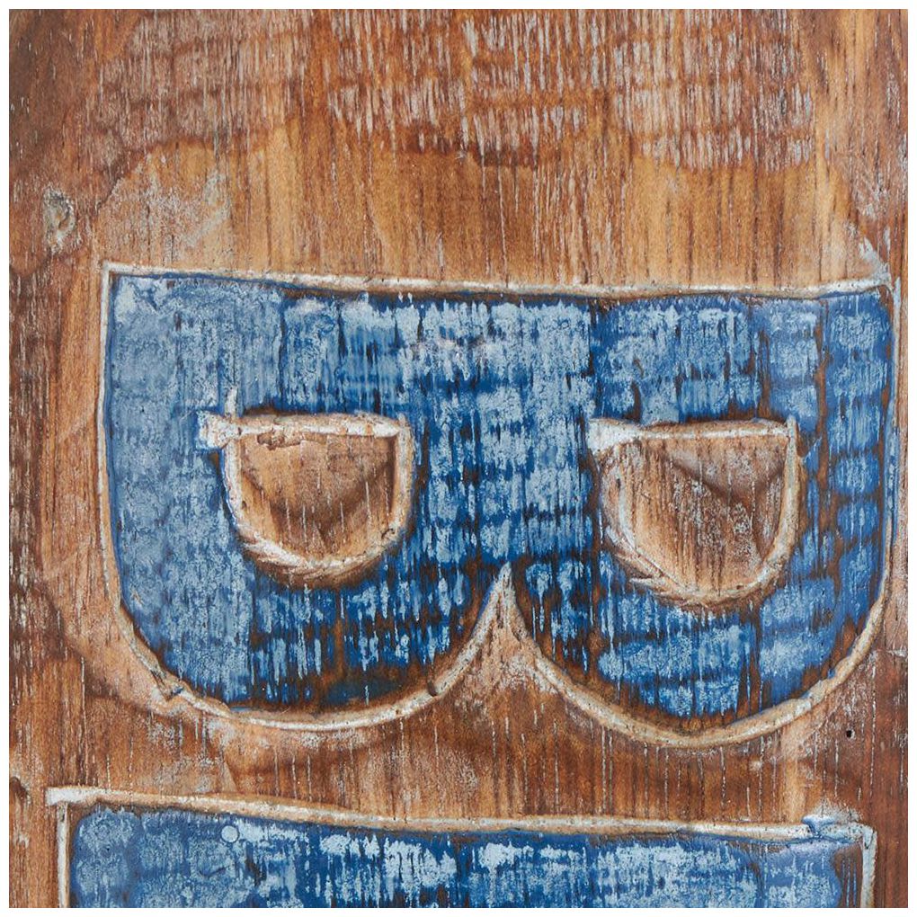 Brown Wood Nautical Wall Decor, 6" x 2" x 47"