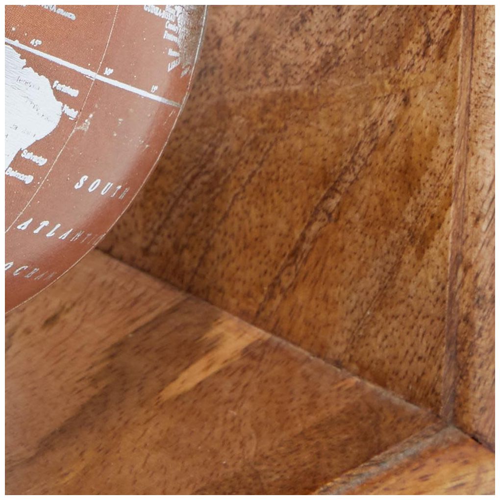 Brown Wood Traditional Bookends, S/2 7", 7"H