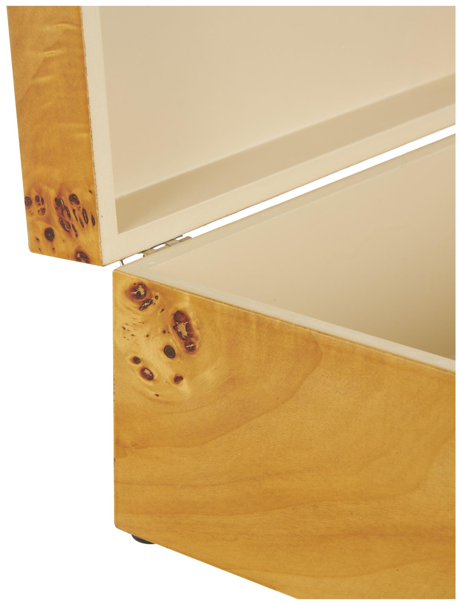 Image 2 Brown Wood Traditional Box, S/2 12", 8"W more views