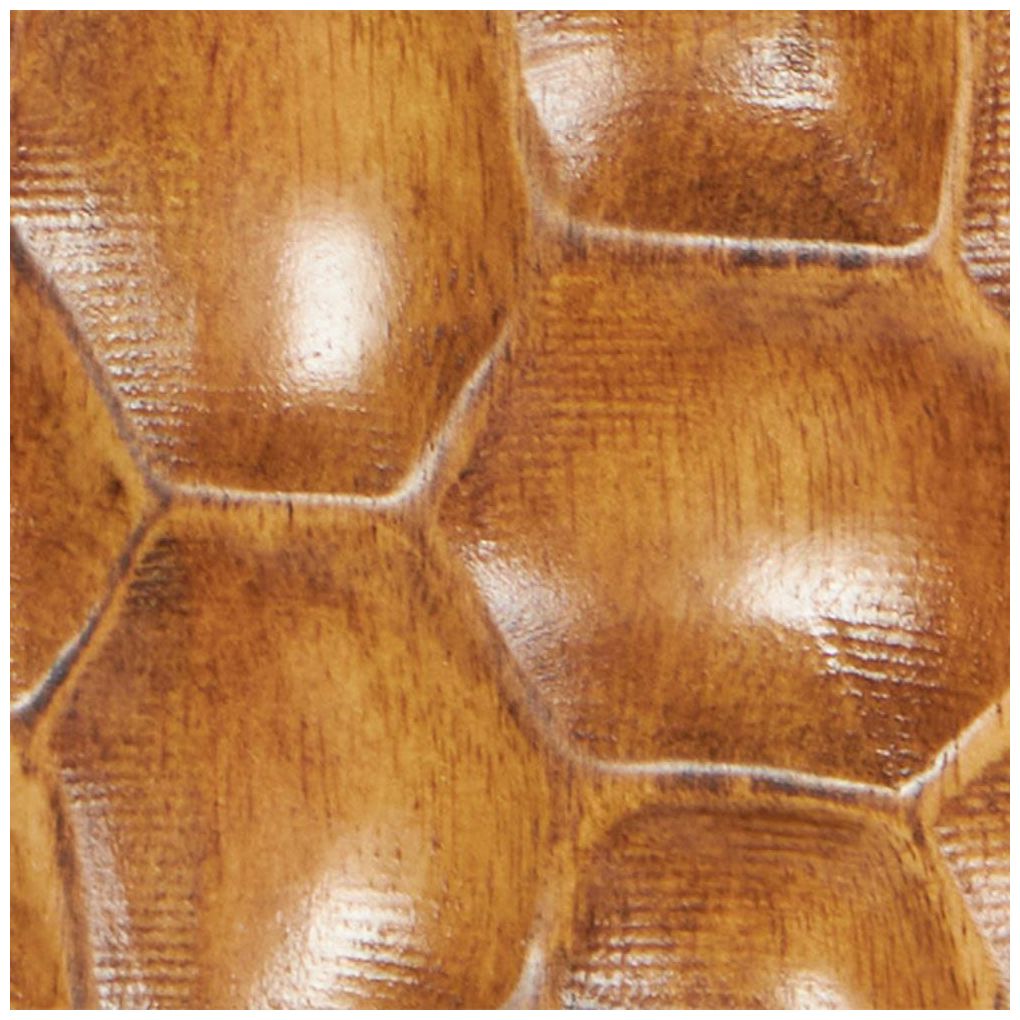 Brown Wood Traditional Floor Mirror, 24" x 1" x 48"