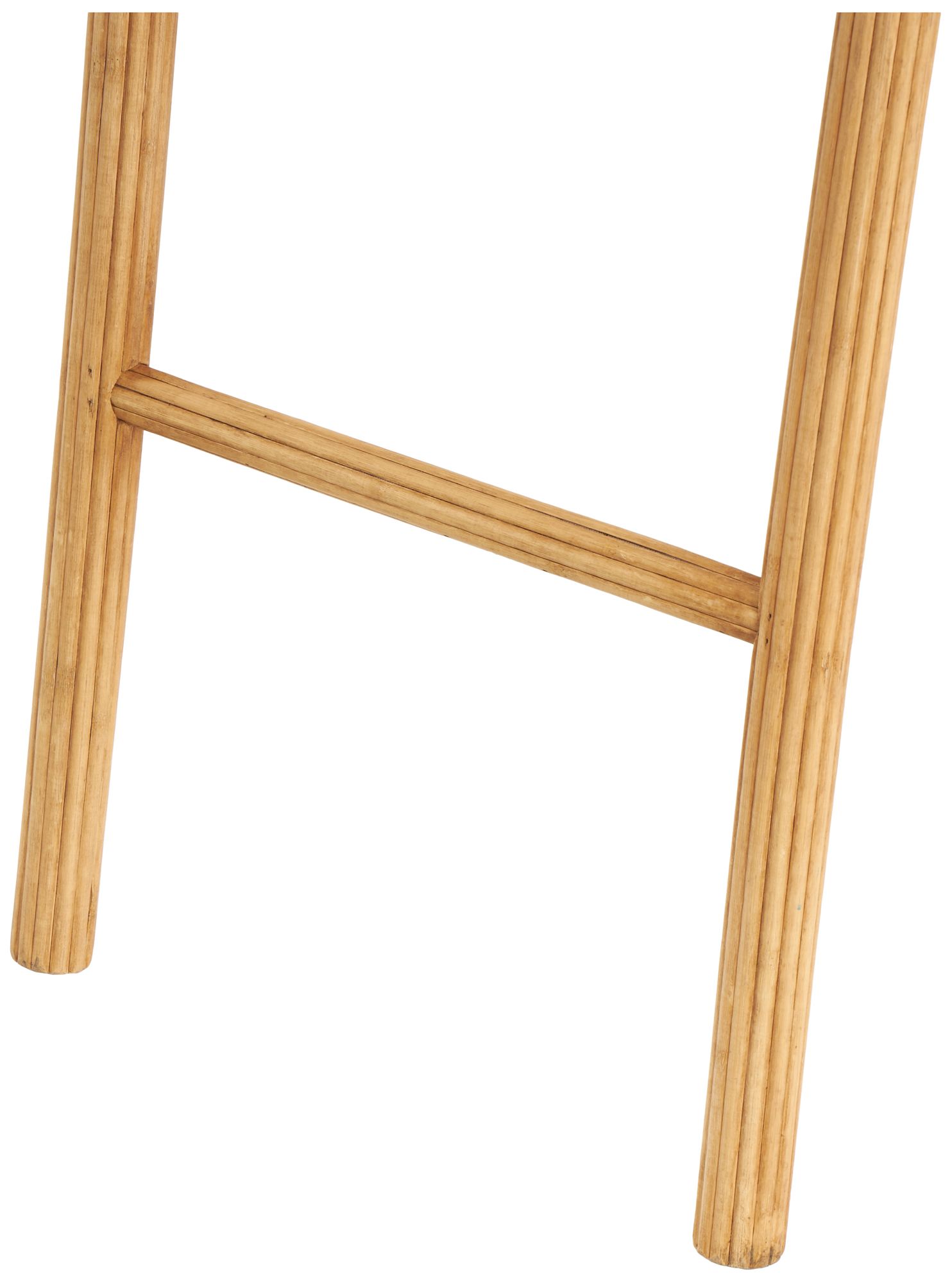 Image 3 Brown Wood Traditional Ladder, 17" x 2" x 71" more views