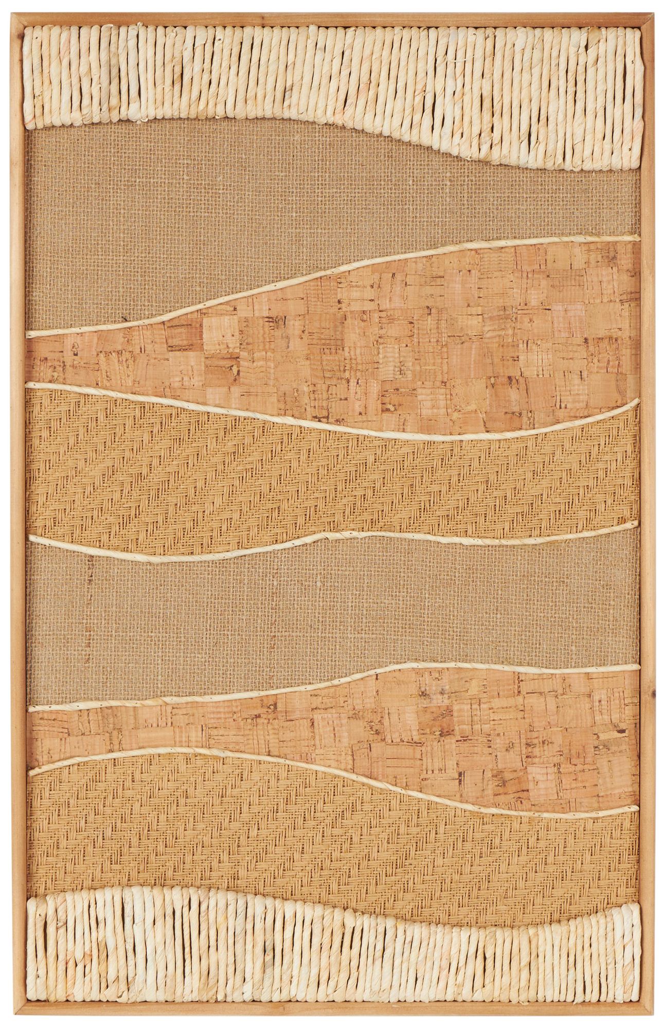 Image 2 Brown Wood Traditional Wall Decor, 15" x 2" x 23"