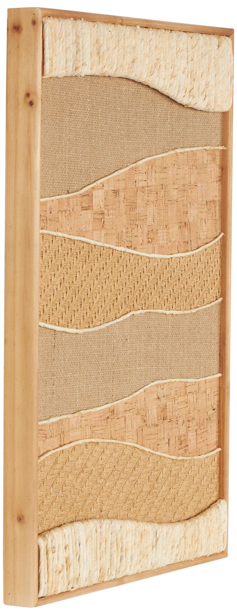 Image 6 Brown Wood Traditional Wall Decor, 15" x 2" x 23" more views