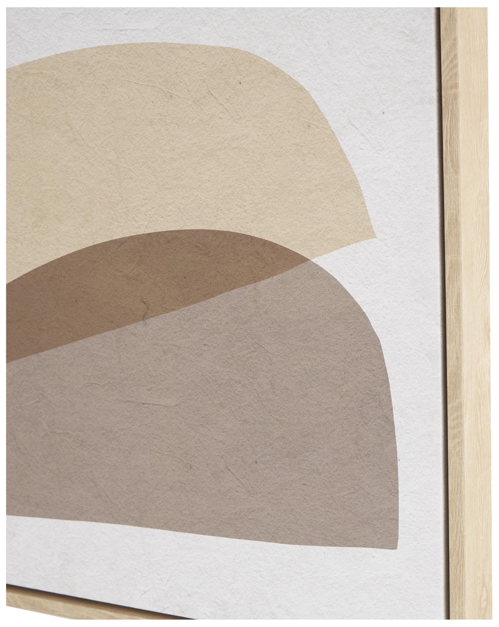 Image 4 Brown Wooden Contemporary Framed Wall Art, 25" x 2" x 37" more views