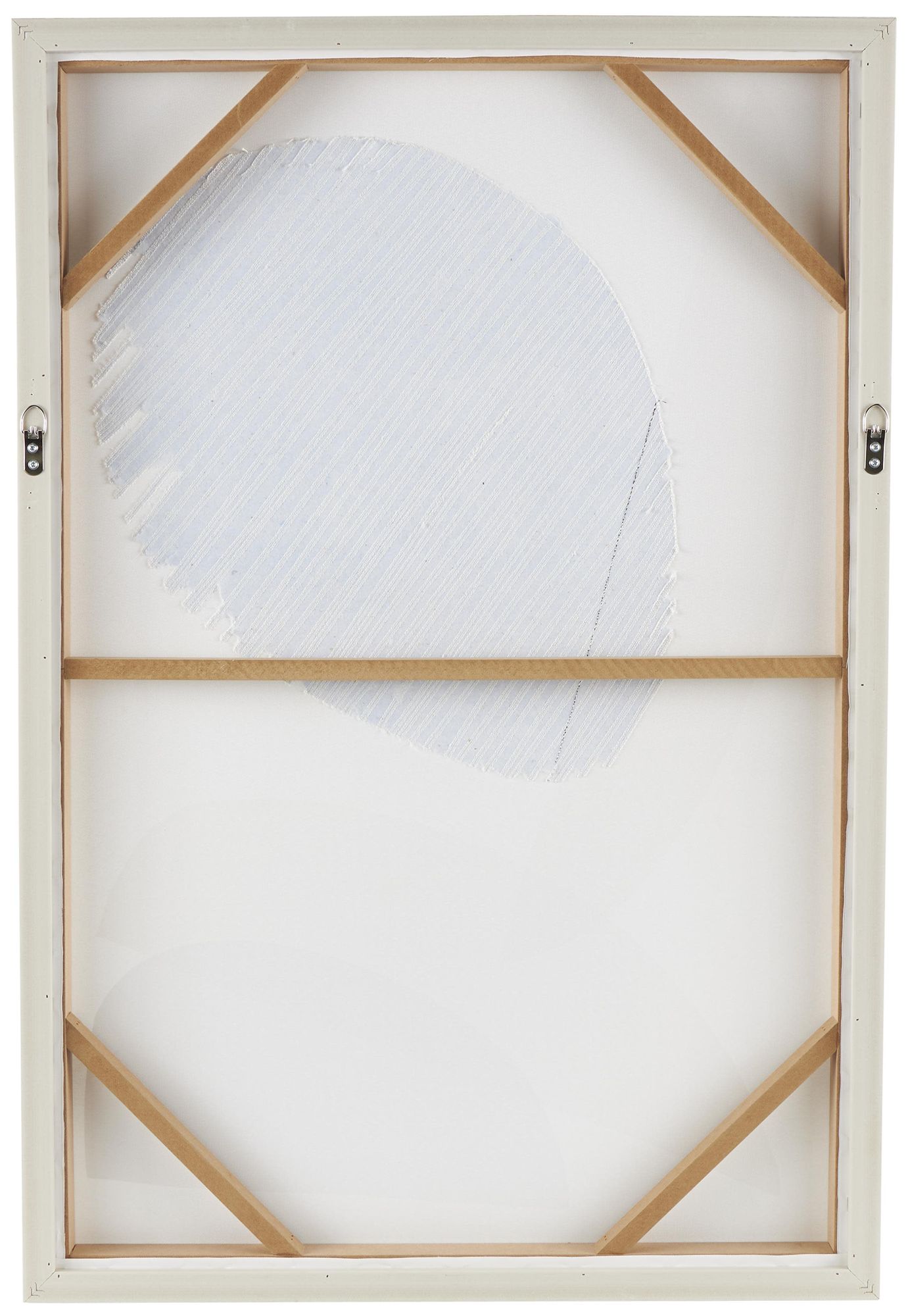 Image 5 Brown Wooden Contemporary Framed Wall Art, 25" x 2" x 37" more views