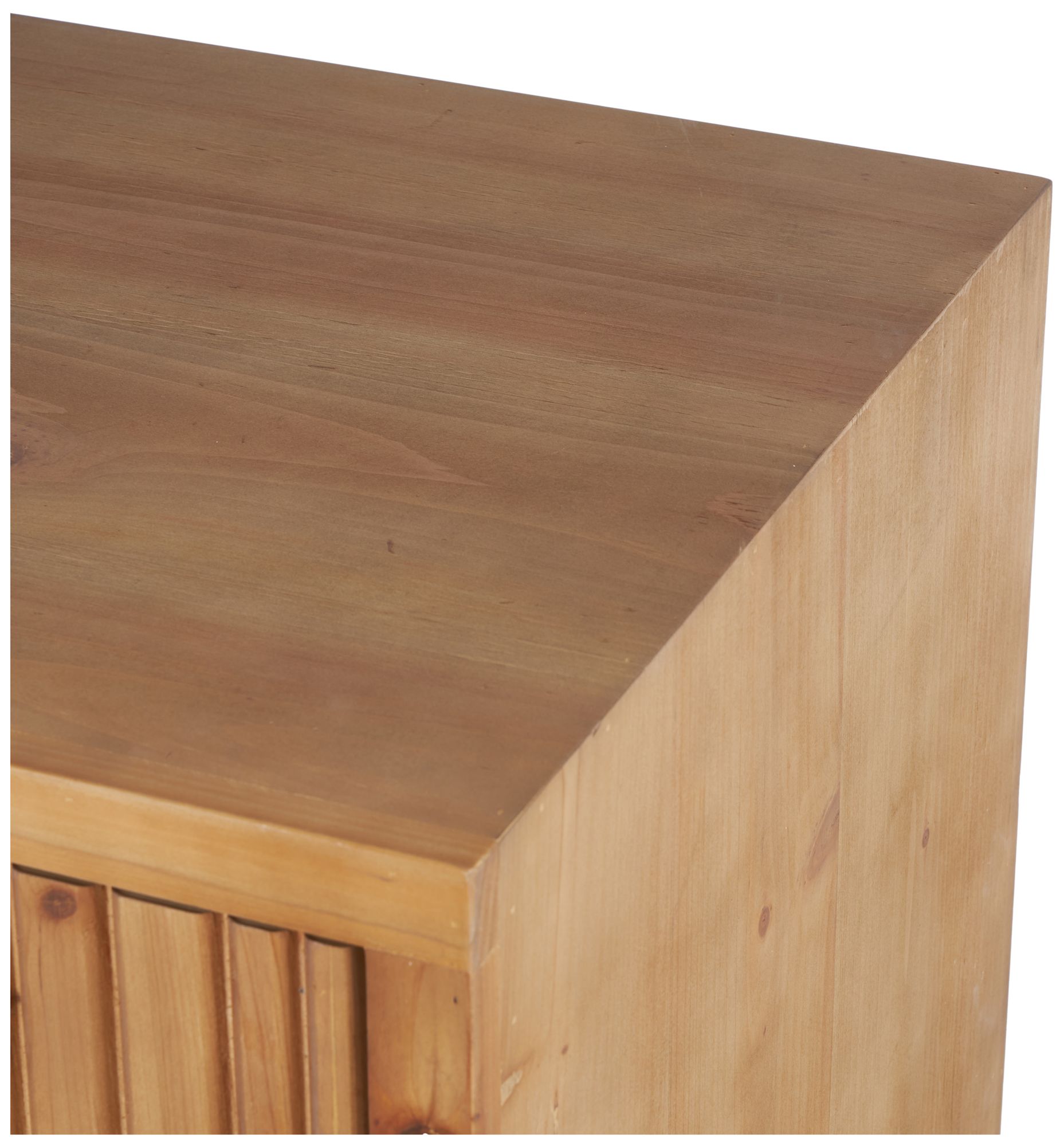 Image 3 Brown Wooden Rustic Chest, 36" x 20" x 32" more views