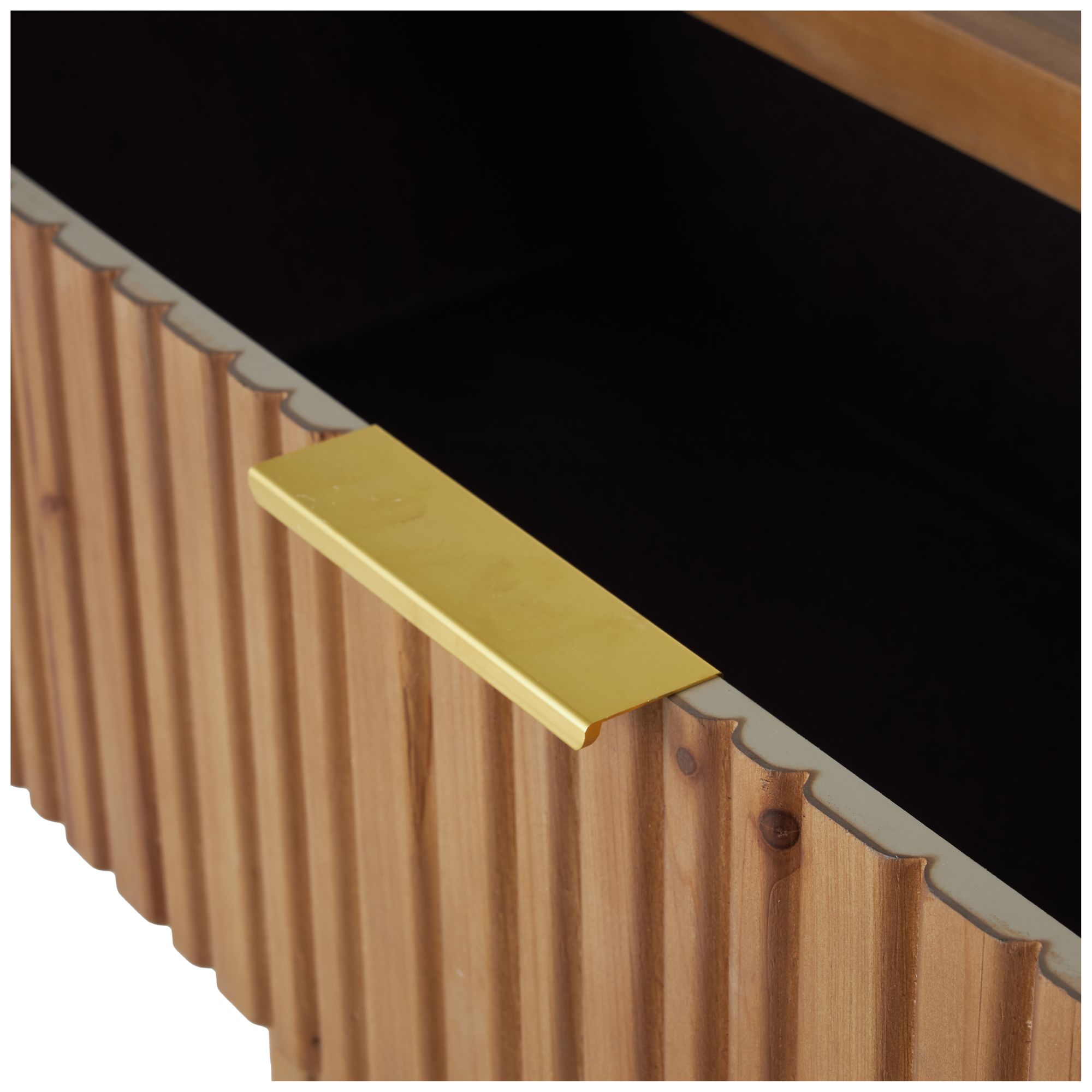 Image 4 Brown Wooden Rustic Chest, 36" x 20" x 32" more views