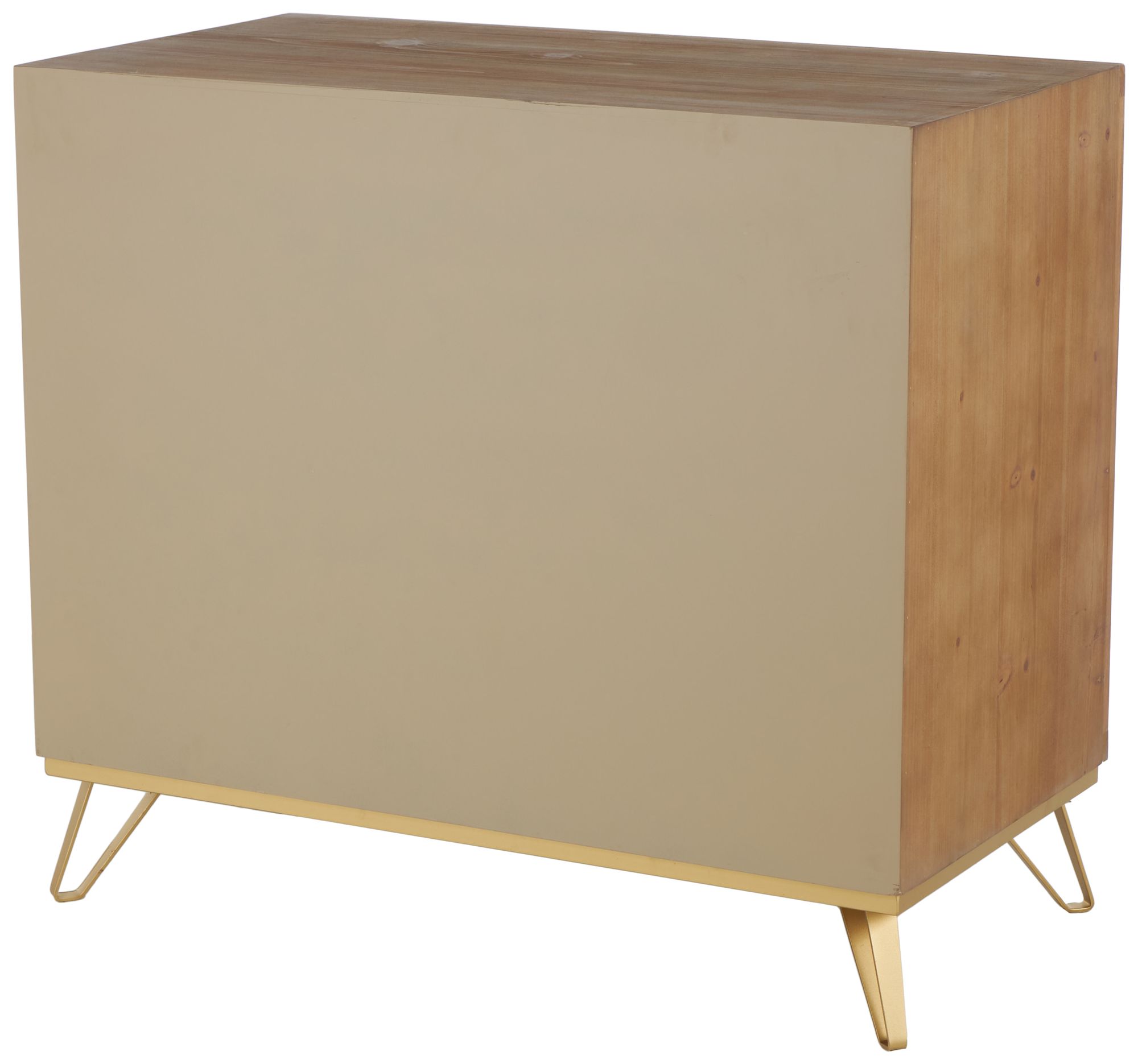 Image 5 Brown Wooden Rustic Chest, 36" x 20" x 32" more views