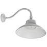 1_Browne 15" High White LED Outdoor Wall Light