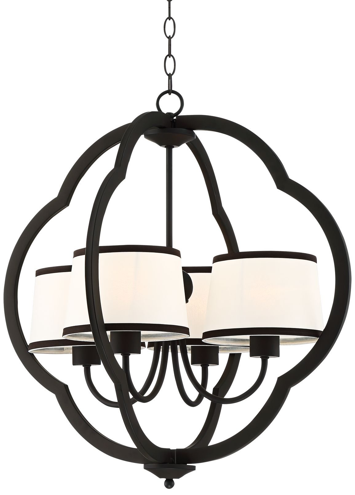 Browning 25 1/2" Wide Bronze 4-Light Chandelier