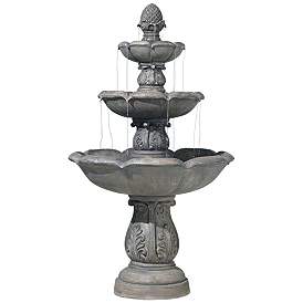 Image2 of Browning Three-Tier 65" High Traditional Fountain