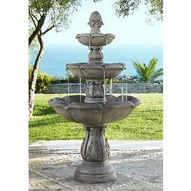 Image1 of Browning Three-Tier 65" High Traditional Fountain