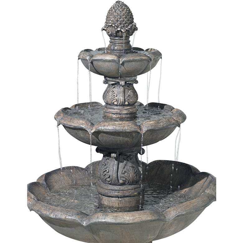 Image 5 Browning Three-Tier 65 inch High Traditional Fountain more views