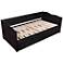 Brownlee Black Wood 2-Drawer Kids Bed