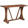 Brownstone Reserve 52" Wide Chattermark Wood Console Table