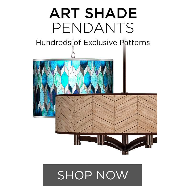 Image 1 Browse Our Collection of Art Shade Pendant Lighting