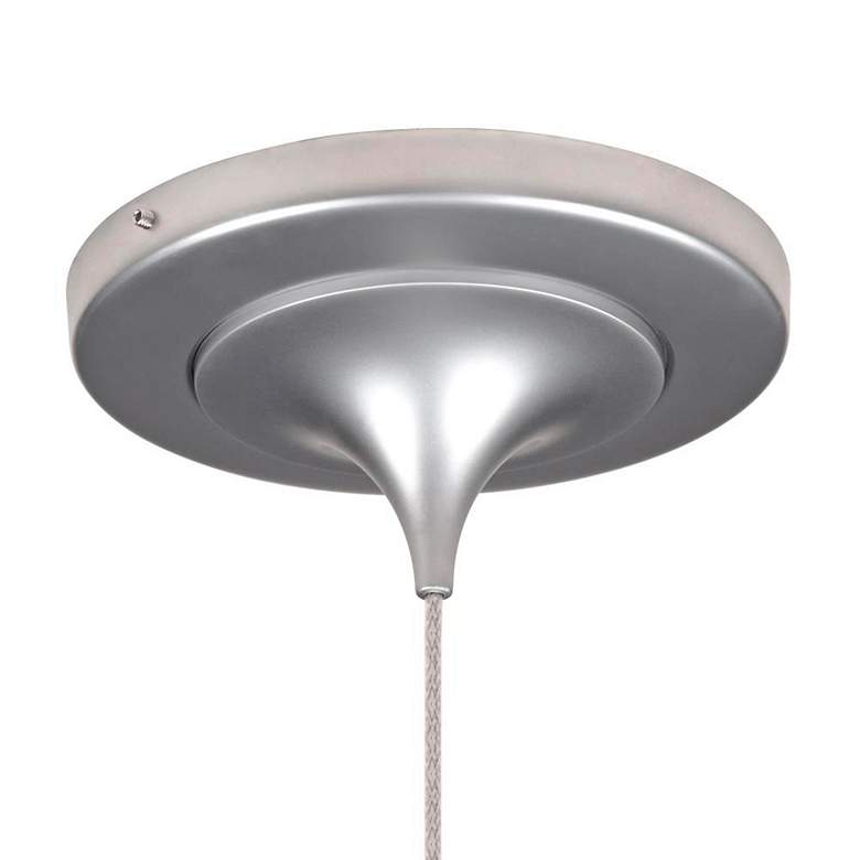 Image 2 Bruck Aria 2" Wide Matte Chrome LED Mini Pendant more views