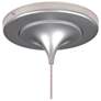 3_Bruck Aurora 4 1/2"W Chrome and Amber 3000K LED Mini Pendant more views